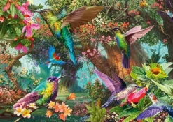 Schmidt: Steve Read - Hummingbirds in a burst of Colour (1000)