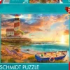Schmidt: Sunset Over Lighthouse Bay (1000)