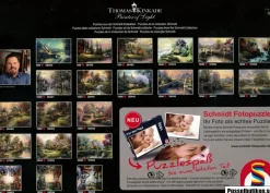 Schmidt: Thomas Kinkade - Painter of Light, Nature's Paradise (1000)