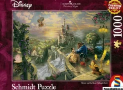 Schmidt: Thomas Kinkade - Painter of Light, Disney: Beauty and the Beast Falling in Love (1000)
