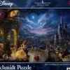 Schmidt: Thomas Kinkade - Painter of Light, Disney: Beauty and the Beast Dancing in the Moonlight (1000)