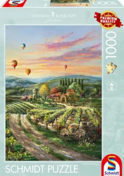 Schmidt: Thomas Kinkade - Studios, Peaceful Valley Vineyard (1000)