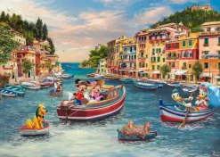 Schmidt: Thomas Kinkade Studios - Disney, Mickey and Minnie in Italy (1000)