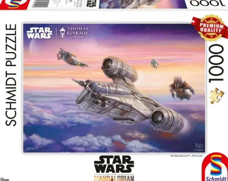 Schmidt: Thomas Kinkade, Studios - Star Wars, The Mandalorian - The Escort (1000)