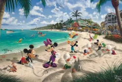 Schmidt: Thomas Kinkade Studios - Disney, Mickey and Minnie in Florida (200)