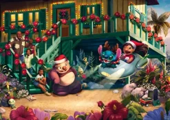 Schmidt: Thomas Kinkade Studios - Disney, Lilo and Stitch - Aloha Christmas (1000)