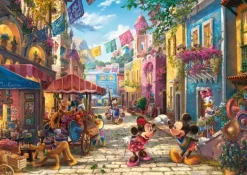 Schmidt: Thomas Kinkade Studios - Disney, Mickey and Minnie in Mexico (6000)