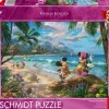 Schmidt: Thomas Kinkade Studios - Disney, Mickey and Minnie in Hawaii (1000)