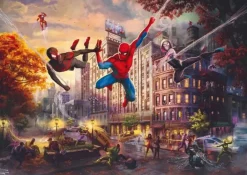 Schmidt: Thomas Kinkade Studios - Marvel, Spider-Man and Friends: The Ultimate Alliance (1000)
