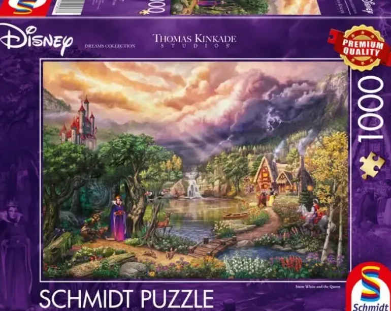 Schmidt: Thomas Kinkade Studios - Disney, Snow White and the Queen (1000)