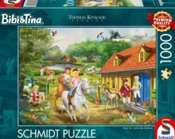 Schmidt: Thomas Kinkade Studios - Bibi & Tina, Fun at Martinshof (1000)
