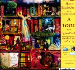 SunsOut: Aimee Stewart - Treasure Hunt Bookshelf (1000)