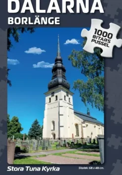Svenskapussel: Dalarna - Borlänge, Stora Tuna Kyrka (1000)