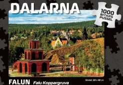 Svenskapussel: Dalarna - Falun, Falu Koppargruva(1000)