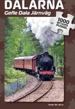 Svenskapussel: Dalarna - Gefle Dala Järnväg (1000)