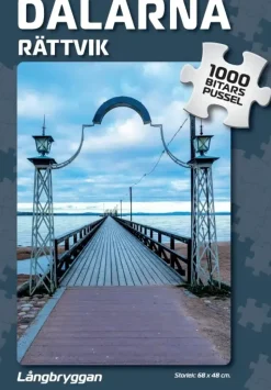 Svenskapussel: Dalarna - Rättvik, Långbryggan (1000)