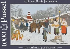 Svenskapussel: Erkers Marie Persson - Julmarknad på Skansen (1000)