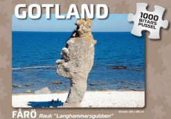 Svenskapussel: Gotland - Fårö, Rauk Langhammarsgubben (1000)