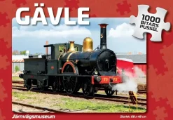 Svenskapussel: Gävle - Järnvägsmuseum (1000)