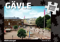 Svenskapussel: Gävle - Rådhustorget (1000)
