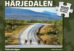 Svenskapussel: Härjedalen - Flatruetvägen (1000)