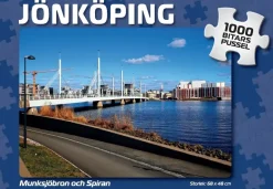 Svenskapussel: Jönköping - Munksjöbron och Spiran (1000)