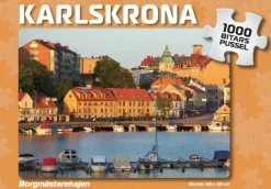 Svenskapussel: Karlskrona - Borgmästarekajen (1000)
