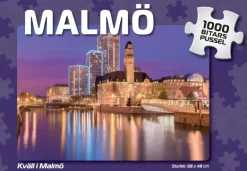 Svenskapussel: Malmö - Kväll i Malmö (1000)