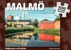 Svenskapussel: Malmö - Vallgraven vid Slottet (1000)