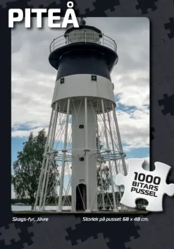 Svenskapussel: Piteå - Skogs-fyr, Jävre (1000)