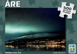 Svenskapussel: Åre - Nattljus över Åre (500)