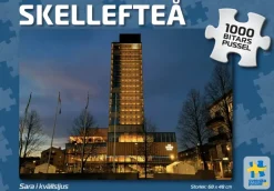 Svenskapussel: Skellefteå - Sara i Kvällsljus (1000)