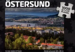 Svenskapussel: Östersund - Vy Över Staden och Frösön (1000)
