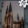 Svenskapussel: Uppsala - Domkyrkan en Vinterkväll (1000)