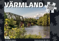 Svenskapussel: Värmland - Kil, Gunnita Järnvägsbro (1000)