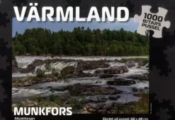 Svenskapussel: Värmland - Munkfors, Munkforsen (1000)