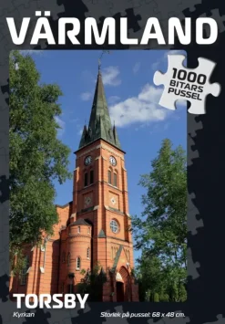 Svenskapussel: Värmland - Torsby, Kyrkan (1000)