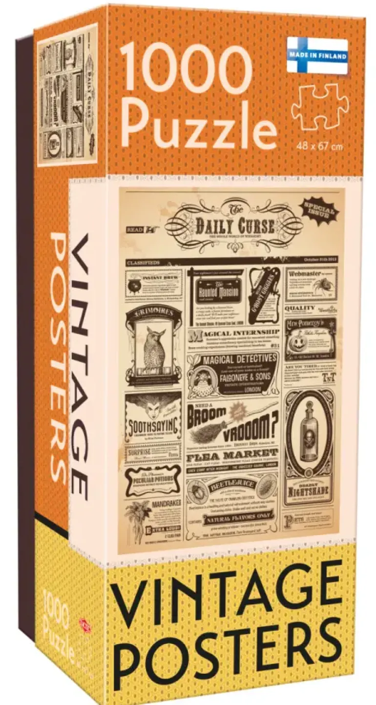 Tactic: Vintage Posters - Daily Curse (1000)