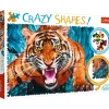 Trefl: Crazy Shapes! - Facing a Tiger (600)