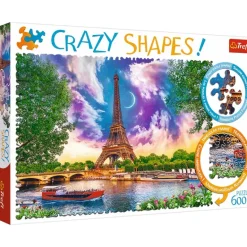 Trefl: Crazy Shapes! - Sky Over Paris (600)