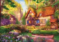 Trefl: Dominic Davison - Lovely Cottage in the Woods (1000)