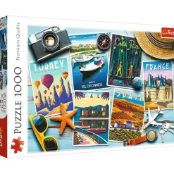 Trefl: Holiday Postcards (1000)