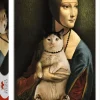 Trefl: Lady with a Cat (1000)
