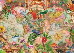 Trefl: Lars Stewart - Antique World Map (1000)