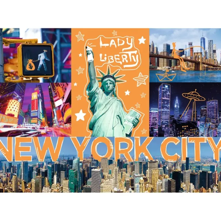 Trefl: Neon Color Line - Neon City (1000)