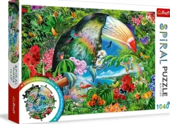Trefl: Spiral Puzzle - Tropical Animals (1040)