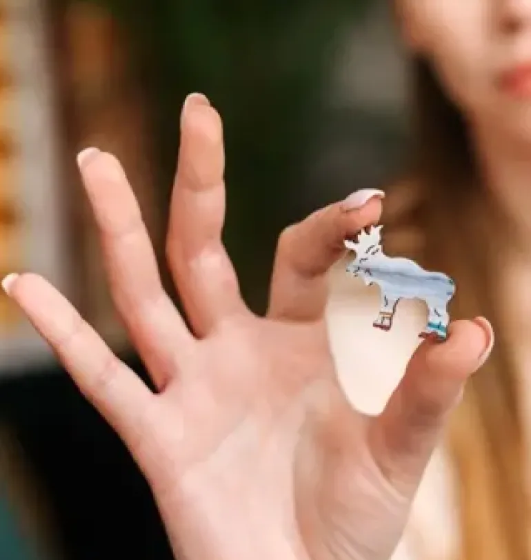 Trefl: Träpussel Wood Craft - Colorful Puppy (501)