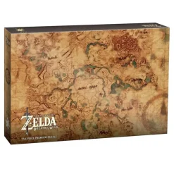 USAopoly: The Legend of Zelda Breath of the Wild - Hyrule Map (750)