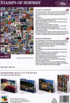 Venneröd: Stamps of Norway (1000)