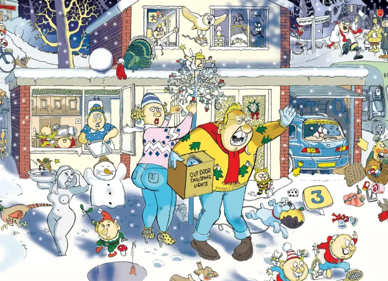 Wasgij? Christmas #09: A Bright Christmas Night! (1000)